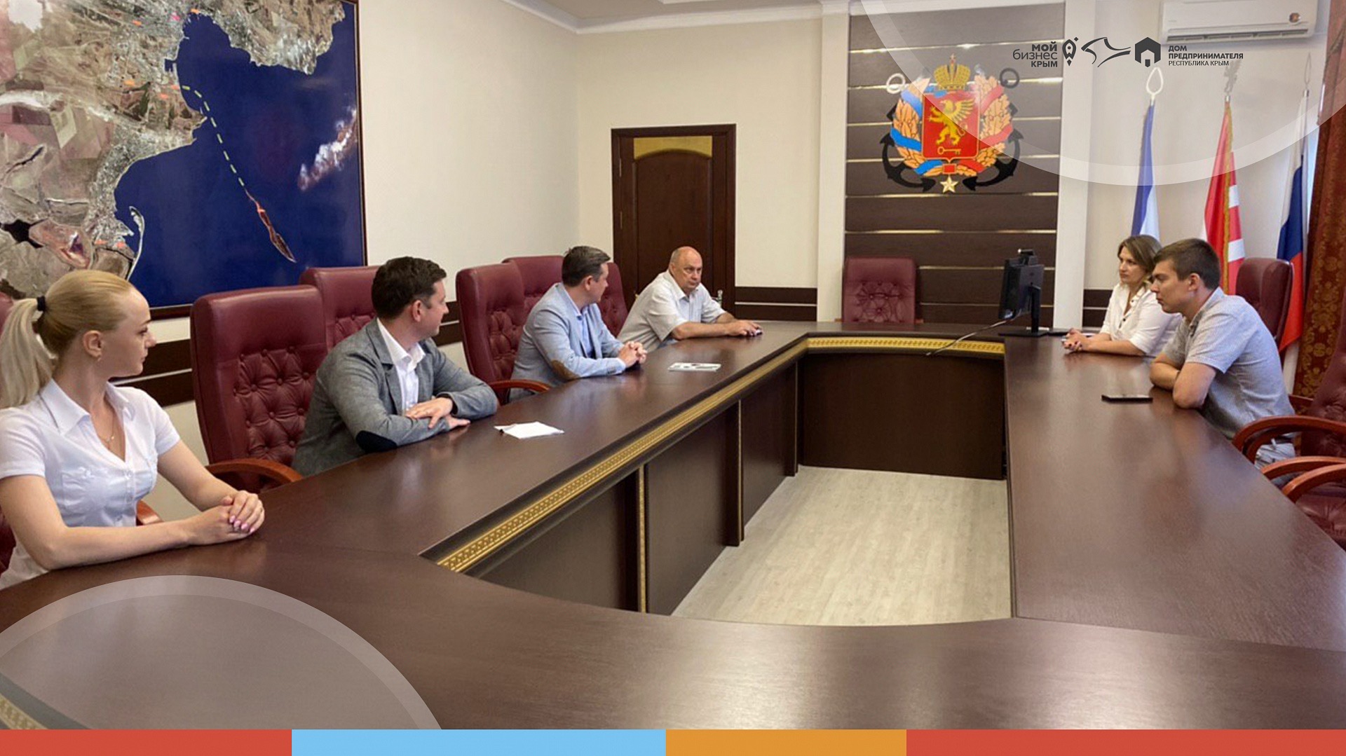 Дмитрий Зеленский принял участие во встрече с представителями администрации города Керчи