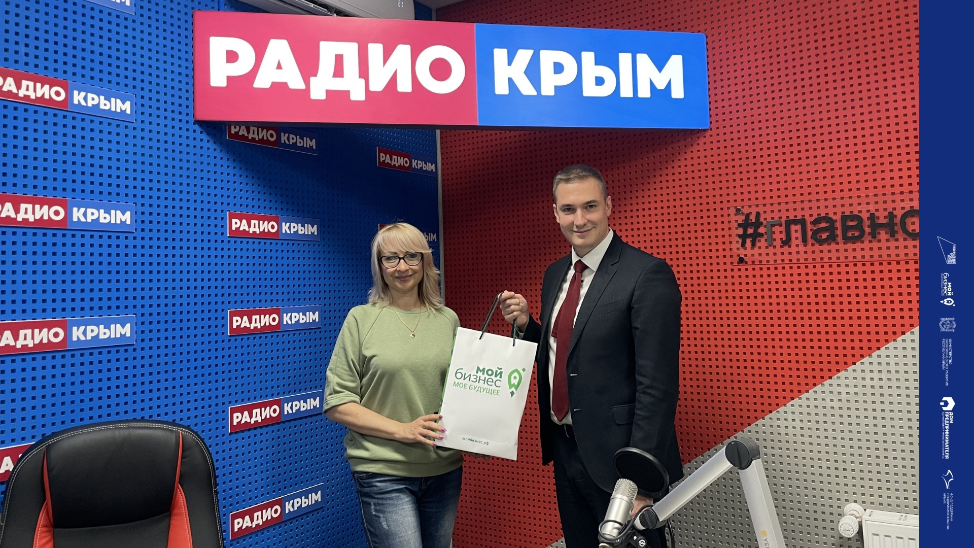 Владислав Ганжара – в эфире «Радио Крым» и телеканала «Крым 24»